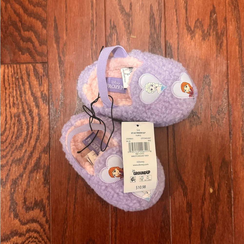 Disney Frozen Lavender Slippers